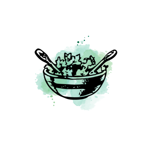 Menu de la semaine Salade